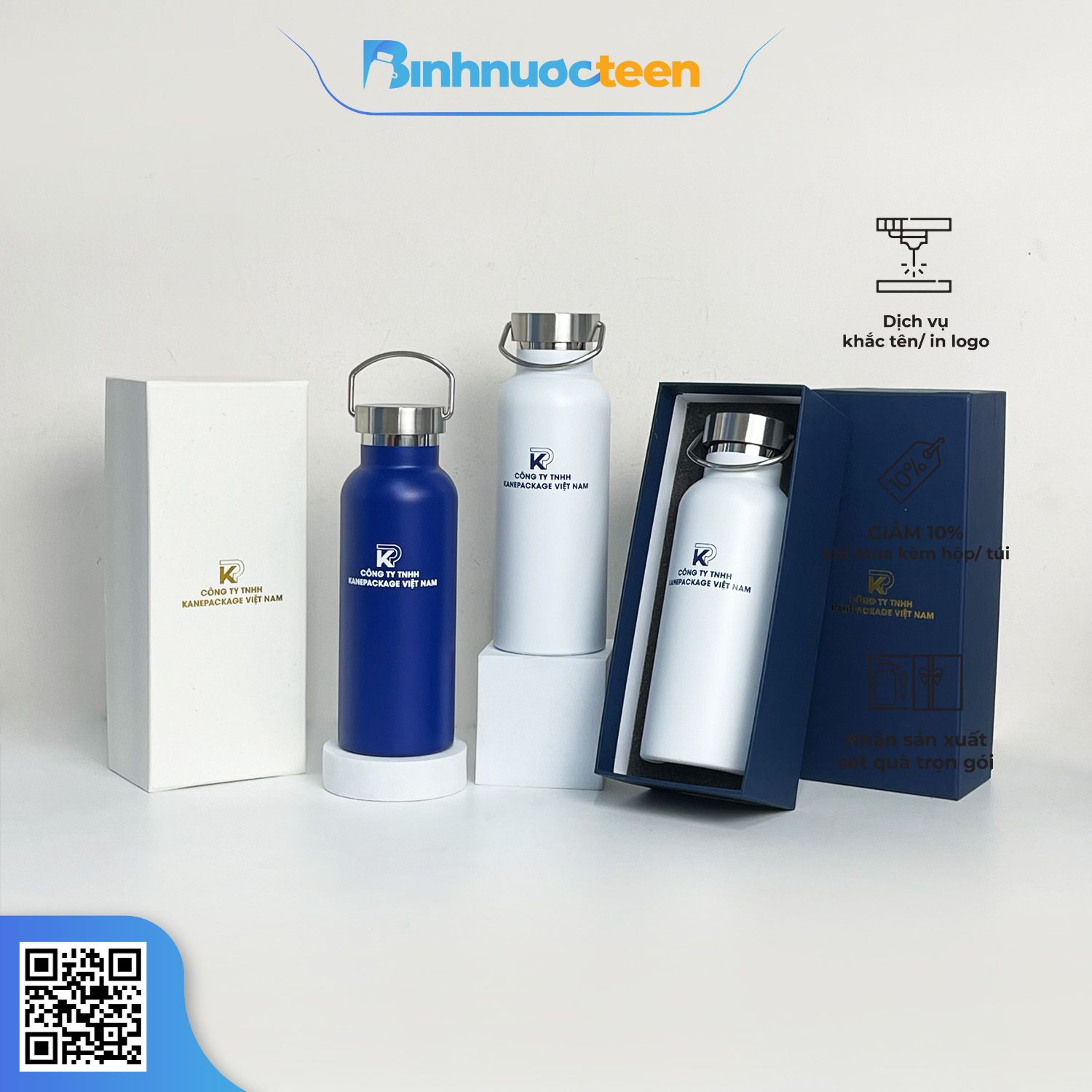 Set Quà Tặng Bình Life + Hộp SQT141