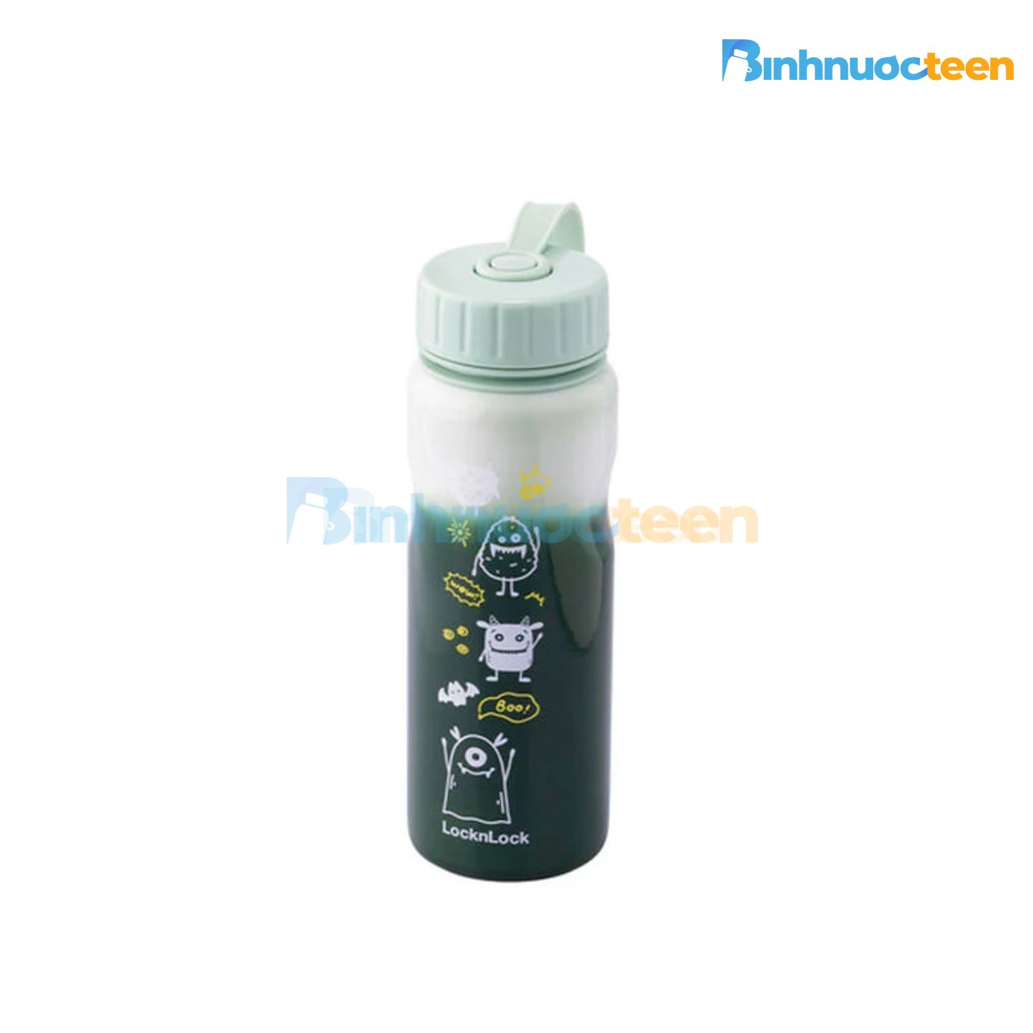 Bình Nước LocknLock 500ml Đổi Màu Theo Nhiệt Độ, Thép Không Gỉ LHC7005