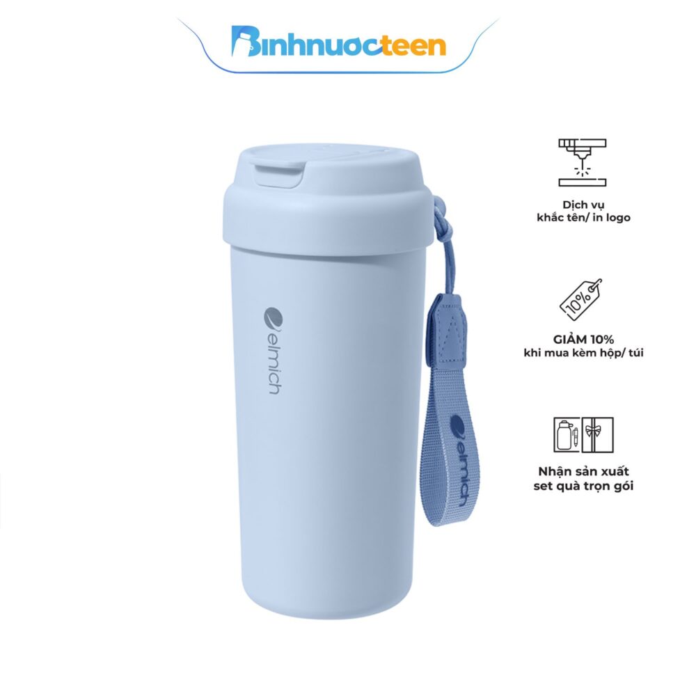 Cốc giữ nhiệt inox 304 Elmich EL1049 dung tích 550ml - Binhnuocteen.com