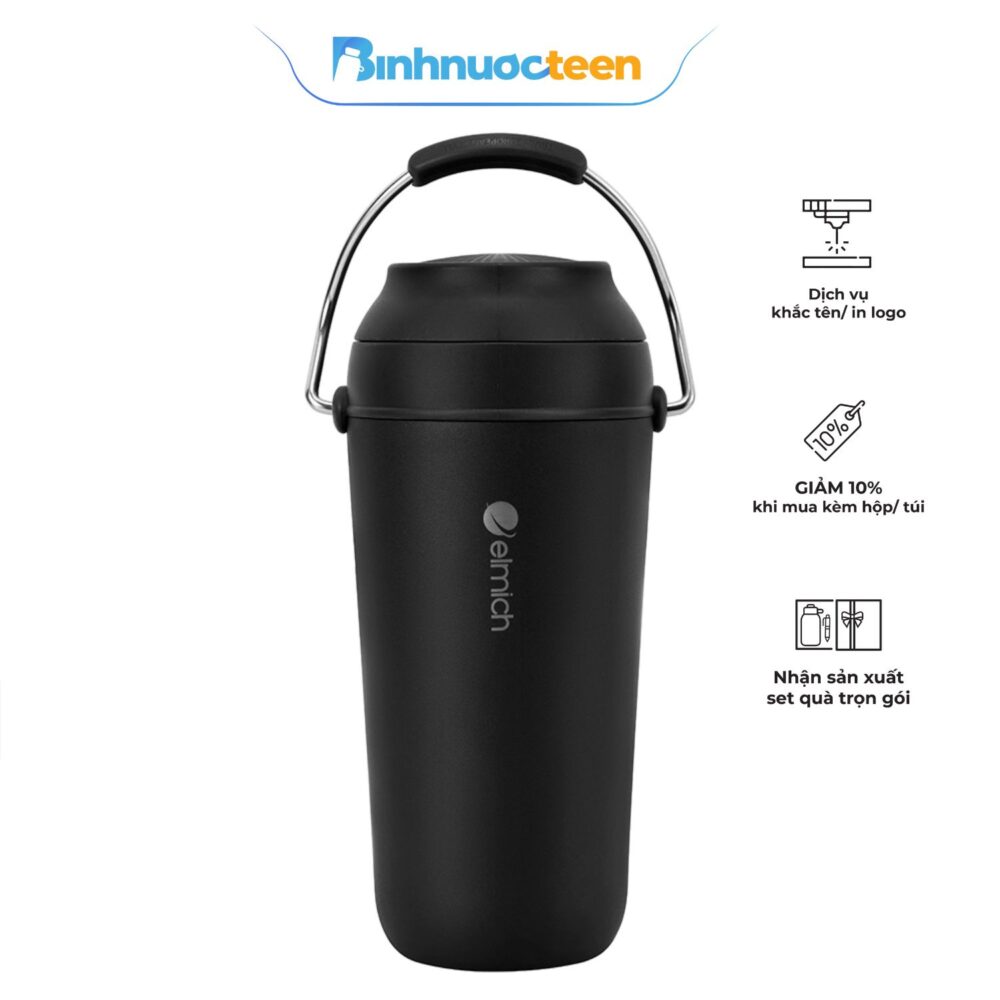 Cốc giữ nhiệt inox 316 Elmich EL8308 dung tích 450ml - Binhnuocteen.com