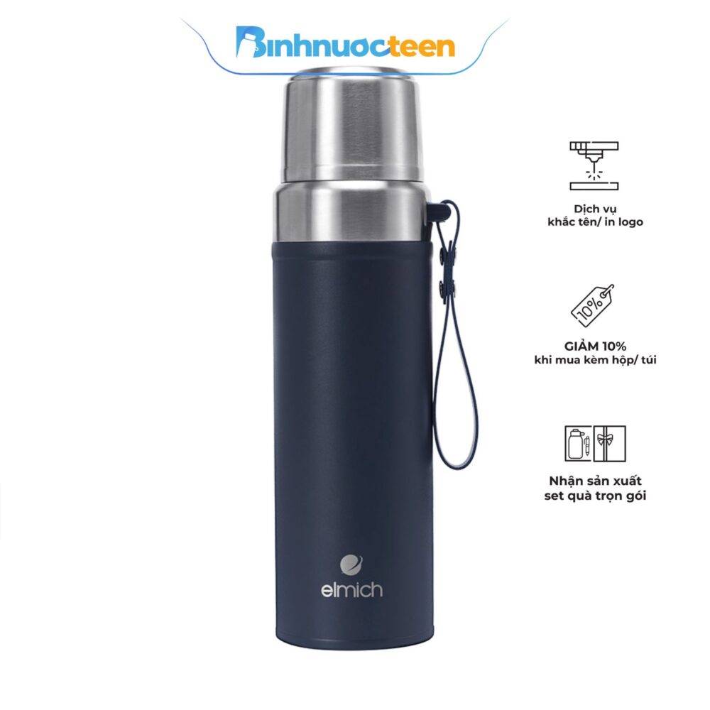 Bình giữ nhiệt inox 316 Elmich EL8311 dung tích 800ml - Binhnuocteen.com