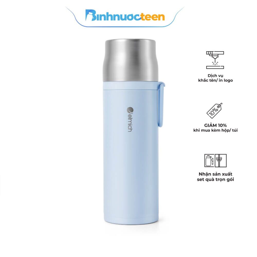 Bình giữ nhiệt inox 304 Elmich EL8328 dung tích 480ml - Binhnuocteen.com