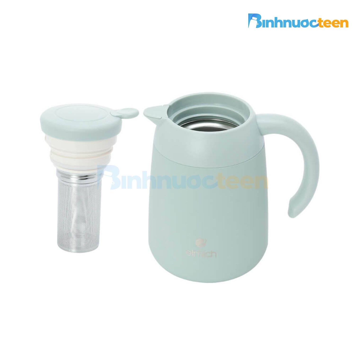 Bình giữ nhiệt gia đình inox 304 Elmich EL8354 dung tích 1L - Binhnuocteen.com