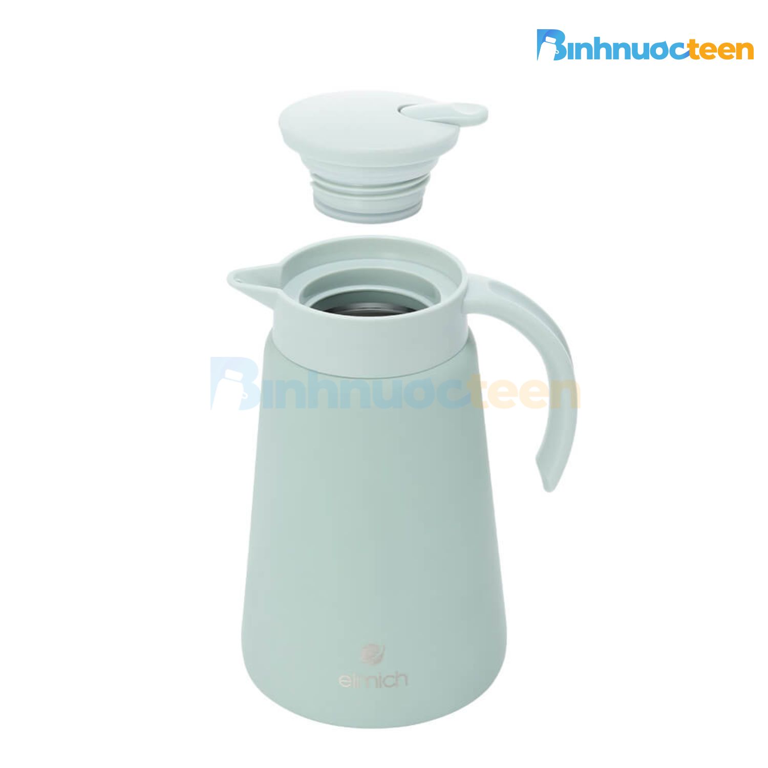 Bình giữ nhiệt gia đình inox 304 Elmich EL8356 dung tích 1L - Binhnuocteen.com