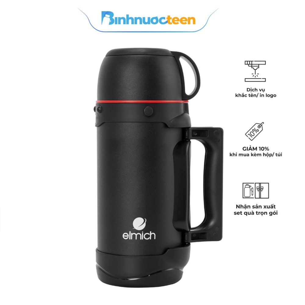 Bình giữ nhiệt inox 304 Elmich EL8378 dung tích 1.2L -Binhnuocteen.com