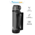 Bình giữ nhiệt inox 304 Elmich EL8379 dung tích 1.9L