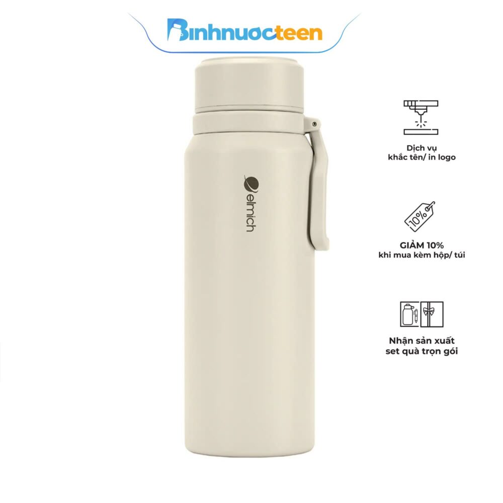 Bình giữ nhiệt inox 304 Elmich EL8382 dung tích 810ml - Binhnuocteen.com
