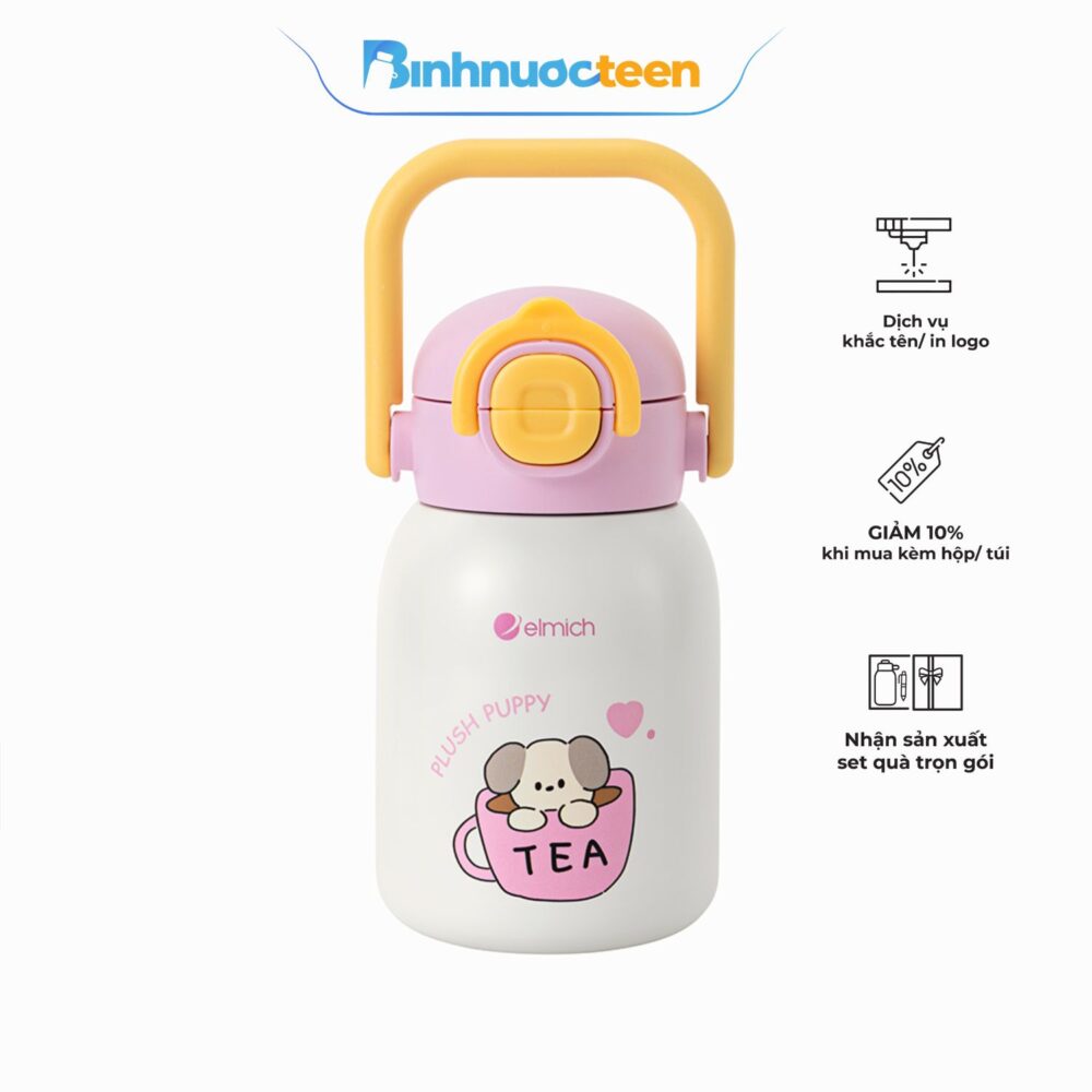 Bình giữ nhiệt baby inox 316 Elmich EL8392 dung tích 480ml - Binhnuocteen.com