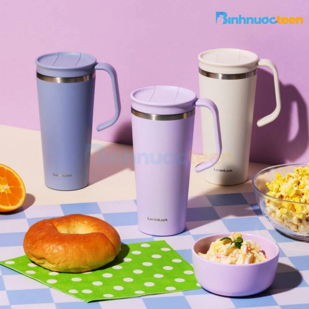 Bình giữ nhiệt Locknlock Daily Handle Tumbler LHC4330 - Binhnuocteen.com