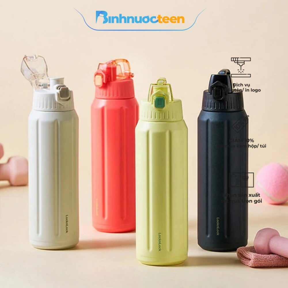 Bình giữ nhiệt LocknLock Slo Light Tumbler LHC3335 600ml - Binhnuocteen.com