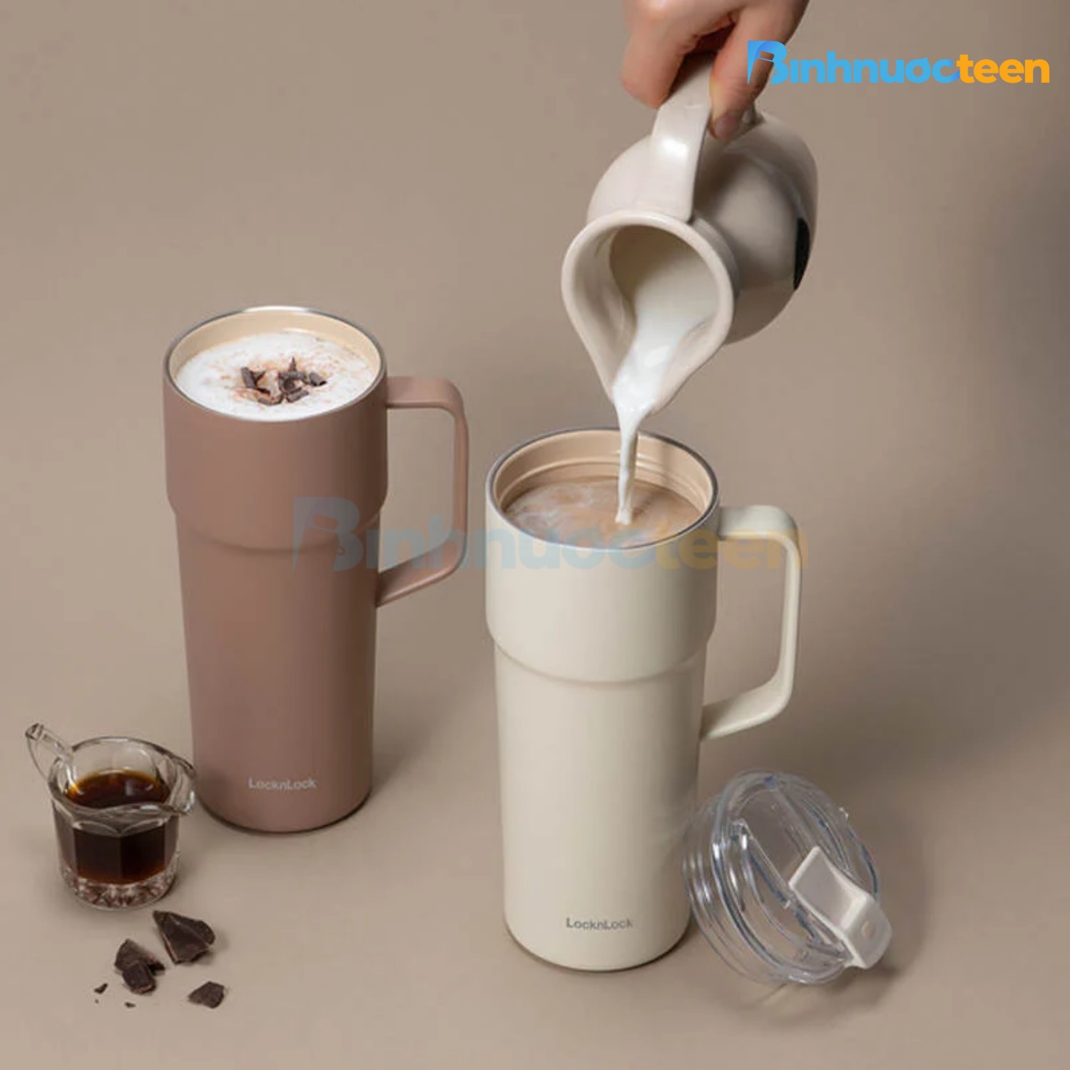 Bình giữ nhiệt LocknLock Metro Cafe HandleTumbler LHC4418 - Binhnuocteen.com