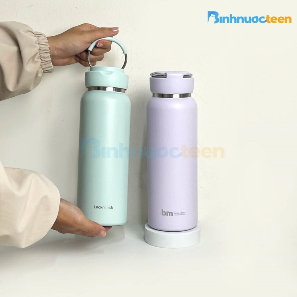 Bình giữ nhiệt LocknLock Sling Ring Tumbler LHC4322 - Binhnuocteen.com
