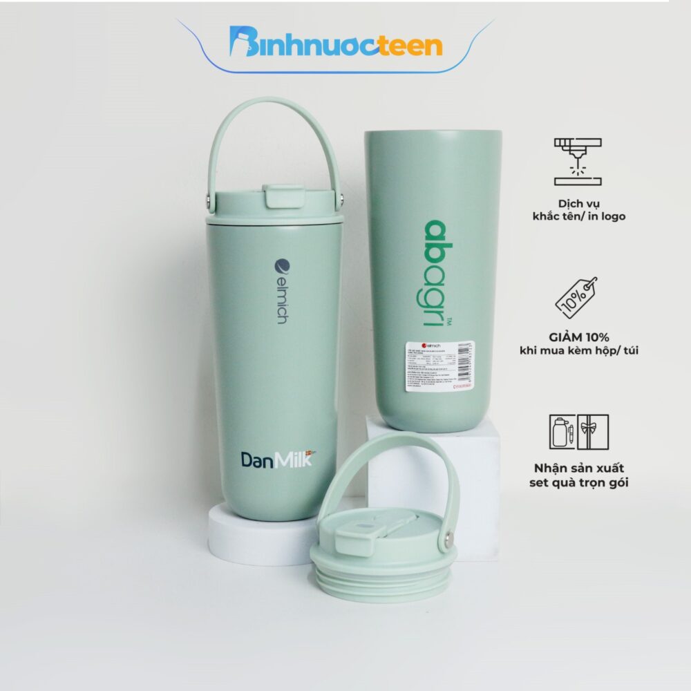 Cốc giữ nhiệt inox 304 Elmich EL8312 dung tích 600ml - Quatangviva.com