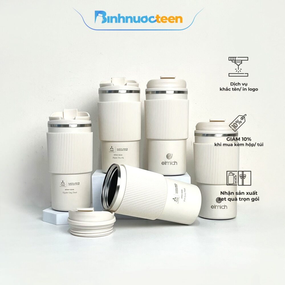 Cốc giữ nhiệt inox 304 Elmich EL8345 dung tích 480ml - Binhnuocteen.com