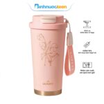 Ly giữ nhiệt inox nắp bật La Fonte 500ml 015912