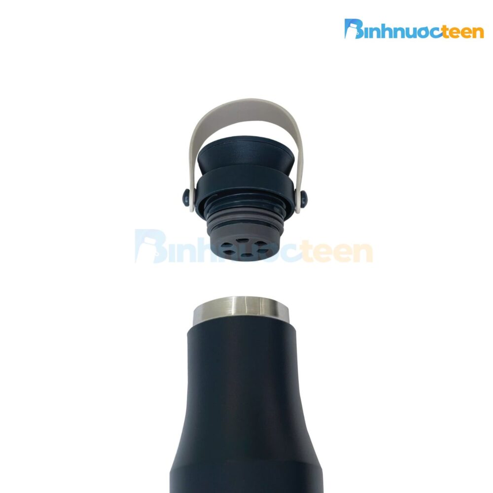 Bình giữ nhiệt Travel La Fonte inox 304 có quai xách tiện lợi 470ml-010245 - Binhnuocteen.com
