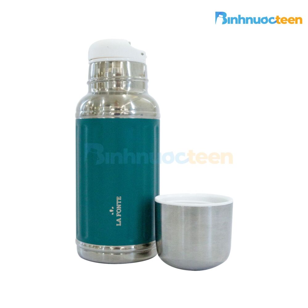 Bình giữ nhiệt phong cách cổ điển La Fonte 350ml 012270-GRE - Binhnuocteen.com