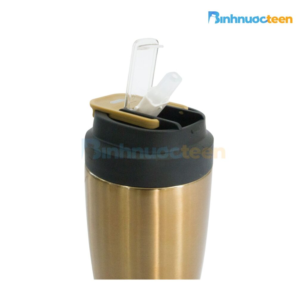 Bình giữ nhiệt inox 304 La Fonte gold 450 ml 012331-GOL - Binhnuocteen.com