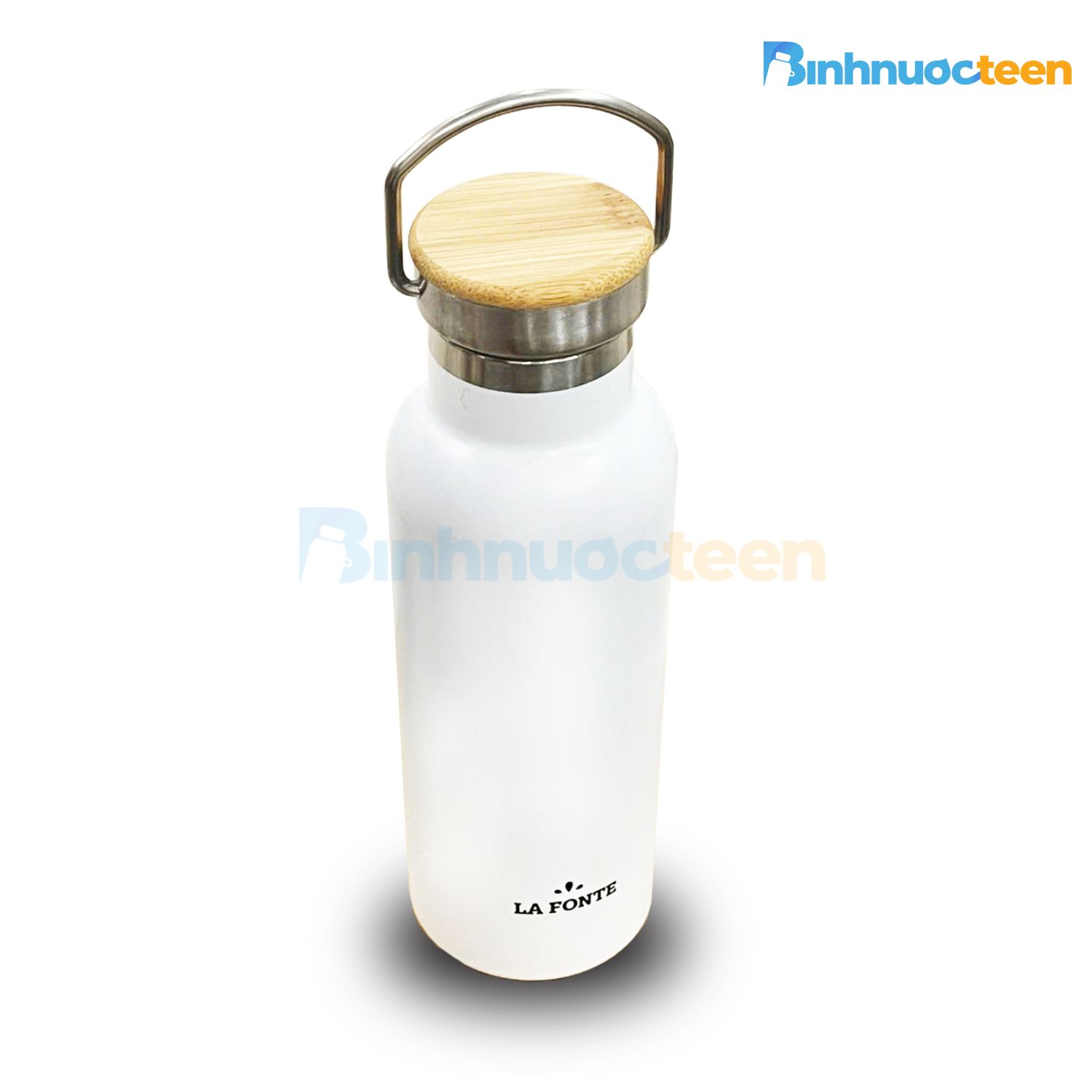 Bình giữ nhiệt SUS304 La Fonte 500ml 013376-WHI - Binhnuocteen.com