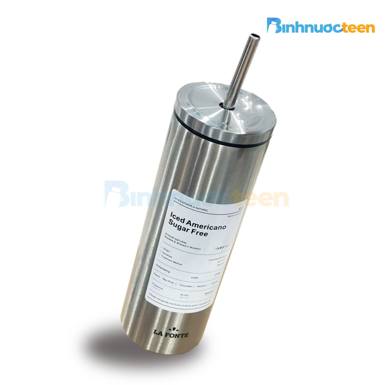 Bình giữ nhiệt La Fonte 600ml 013383-SS - Binhnuocteen.com