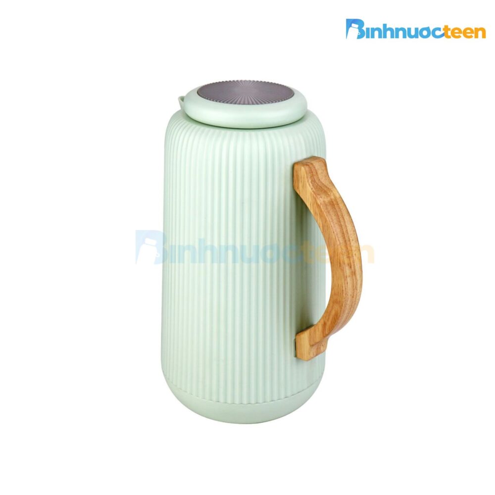 Bình Giữ Nhiệt Chân Không Cán Gỗ La Fonte 1000 ML-014755 - Binhnuocteen.com