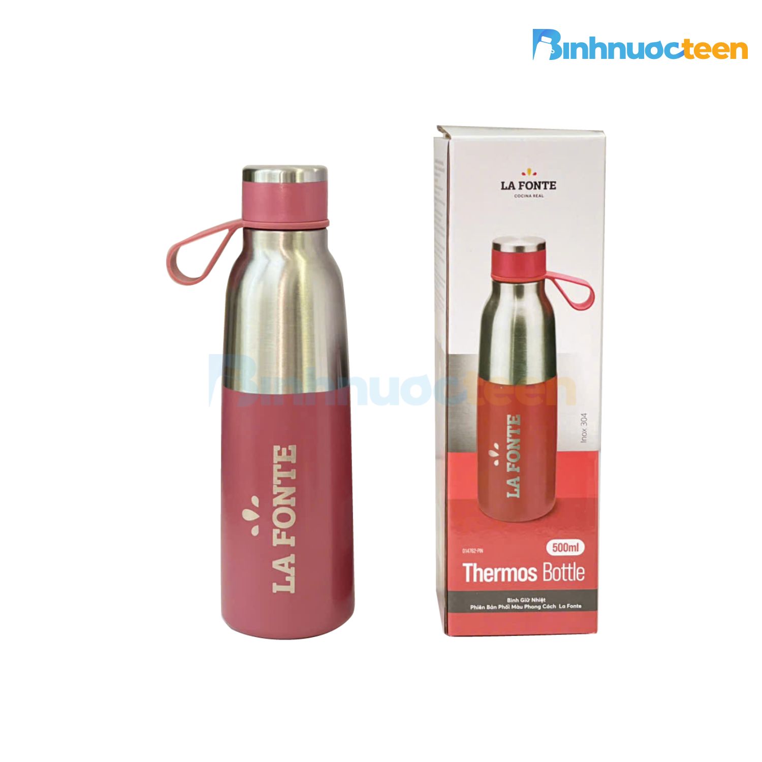 Bình Giữ Nhiệt Phiên Bản Phối Màu Phong Cách La Fonte 500ML-014762 - Binhnuocteen.com