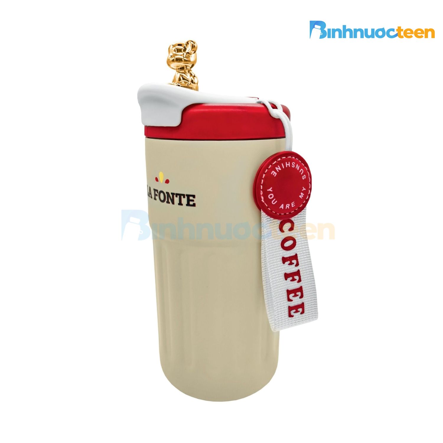 Bình cafe hot & cool SUS316 La Fonte 420ml 012775 - Binhnuocteen.com