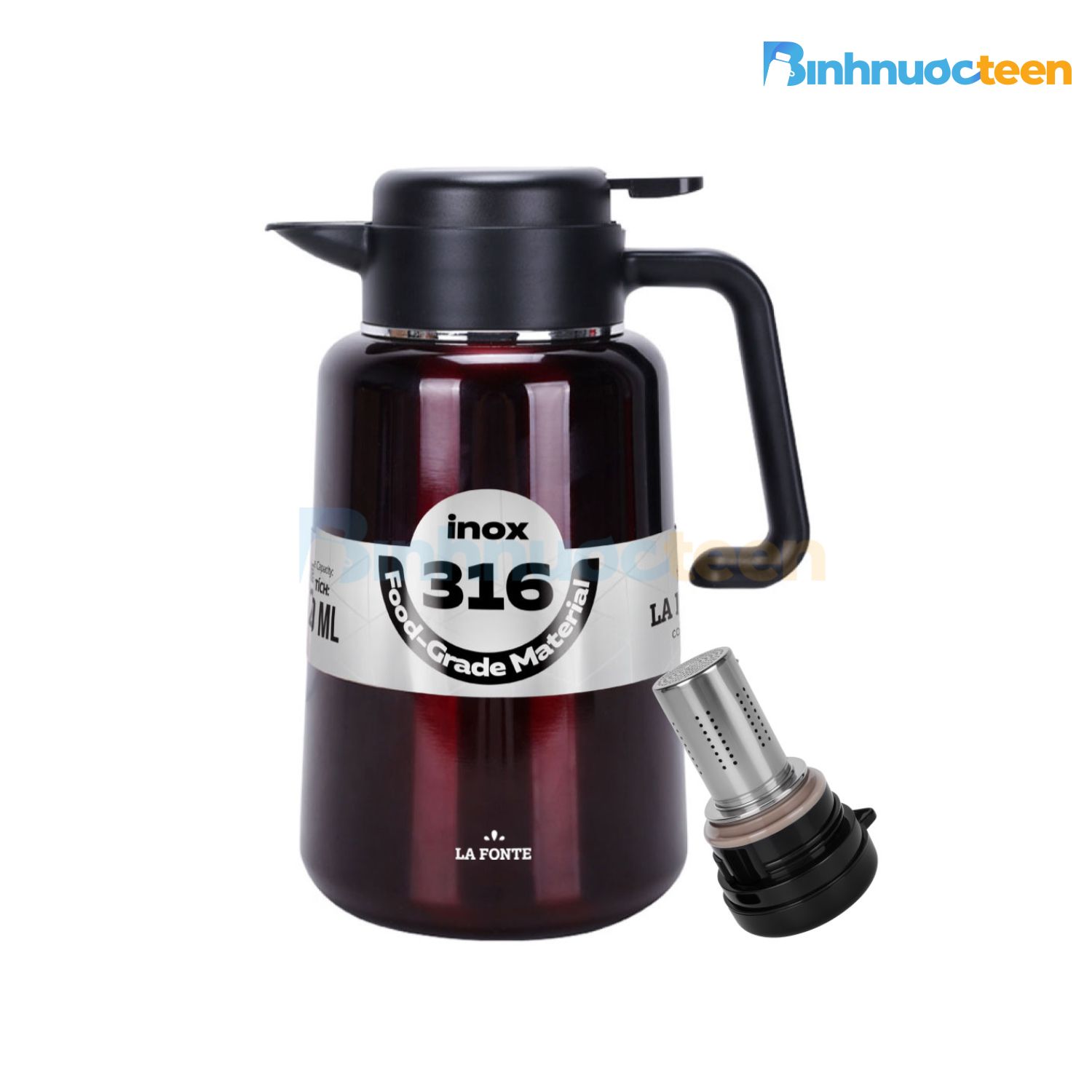 Bình cà phê La Fonte 2.2 L 014748 - Binhnuocteen.com