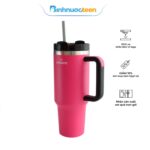 Ly giữ nhiệt 2 lớp SUS304 kèm ống hút La Fonte có tay cầm 1200ml 012898