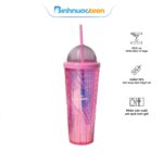 Ly thể thao La Fonte có nắp đậy 750ml 014847