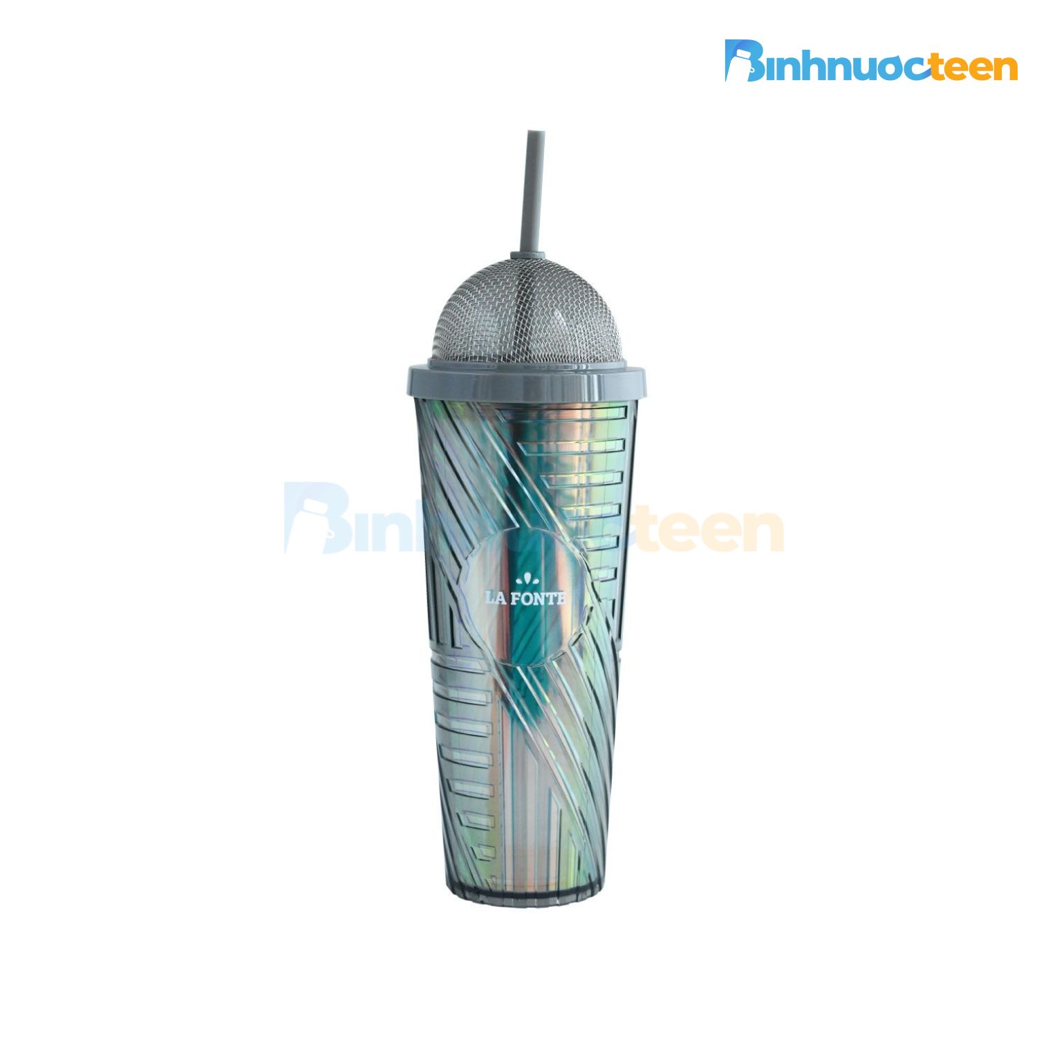 Ly Thể Thao La Fonte Có Nắp Đậy 750 ml-014847 - Binhnuocteen.com