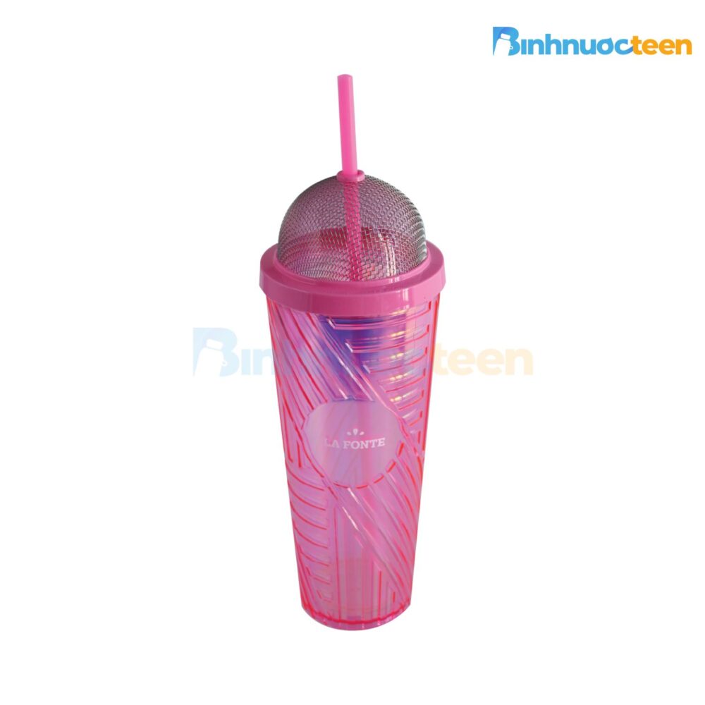 Ly Thể Thao La Fonte Có Nắp Đậy 750 ml-014847 - Binhnuocteen.com