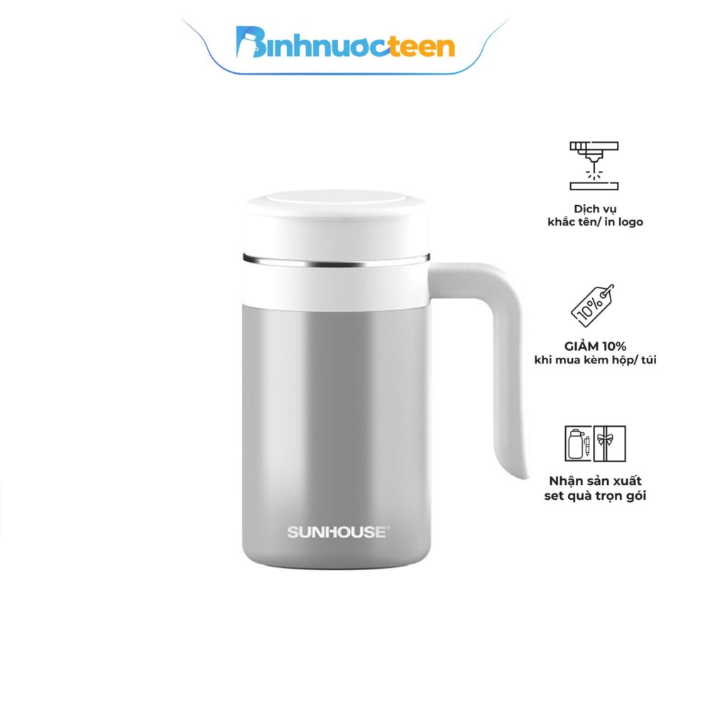 Bình cốc giữ nhiệt Stay Table 520ml Sunhouse KS-TU520S