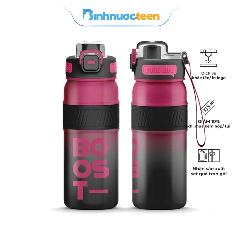 Bình giữ nhiệt Double Boost 750ml Sunhouse KS-TU750B - Binhnuocteen.com