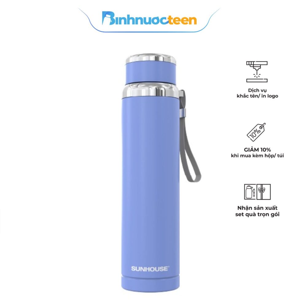 Bình giữ nhiệt Flexi 920ml Sunhouse KS-TU920F - Binhnuocteen.com
